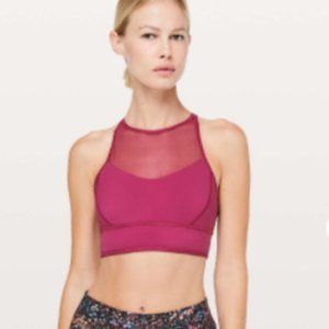 Lululemon Wake & Train Long Line Bra Sz 8